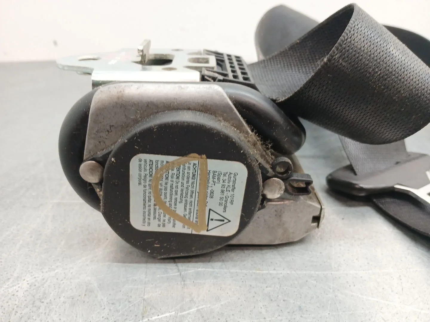 Cinturon Seguridad Delantero Derecho para Mercedes-Benz Vito / Mixto Furgoneta (W639)