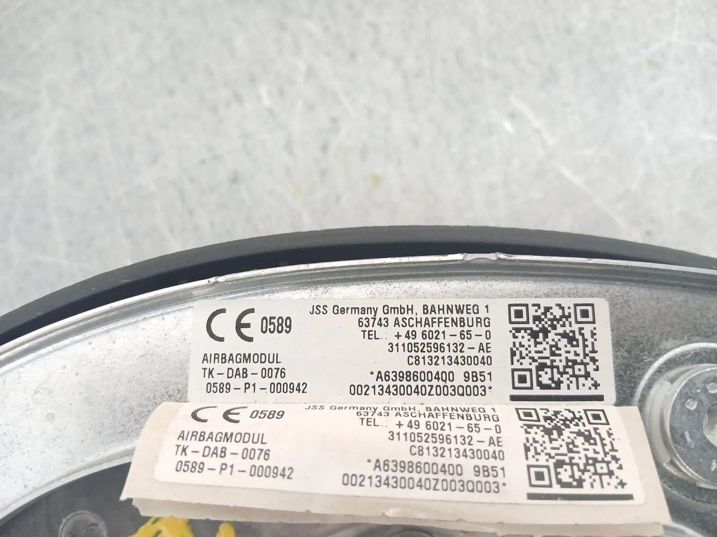 Airbag Delantero Izquierdo para Mercedes-Benz Vito / Mixto Furgoneta (W639)