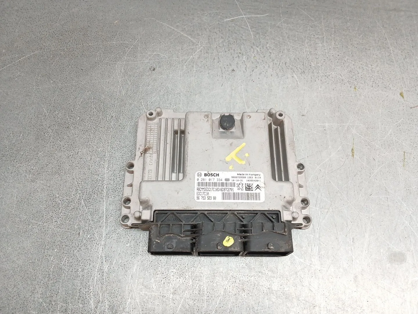 Centralita Motor Uce para Peugeot Partner Tepee
