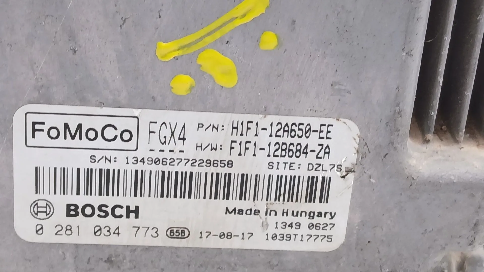 Centralita Motor Uce para Ford Focus Iii