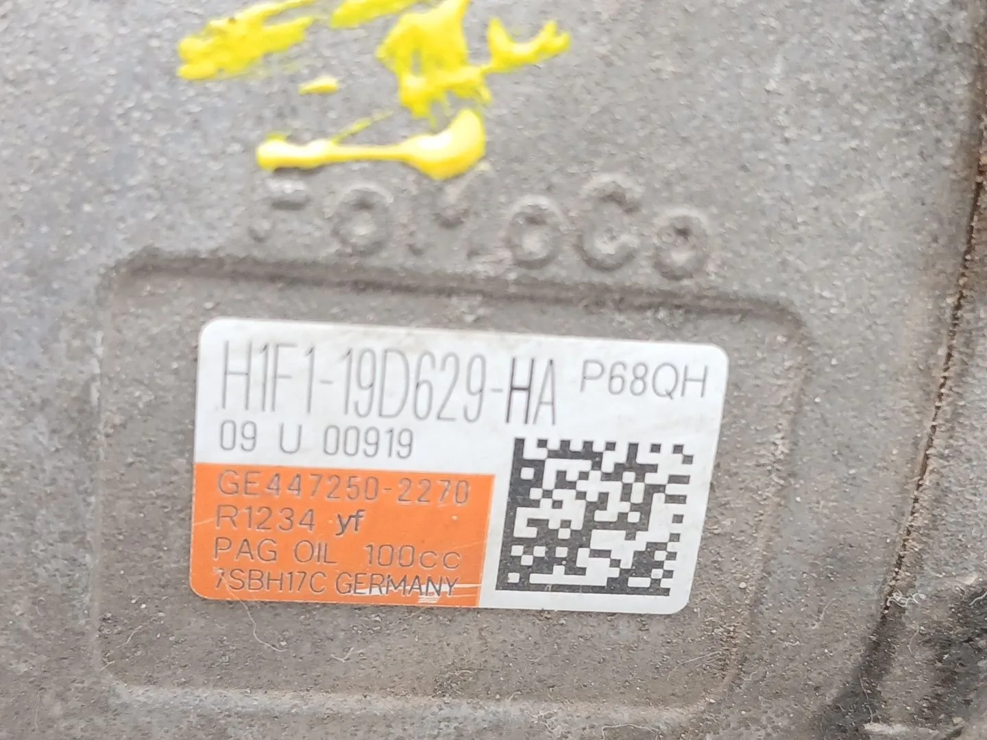 Compresor Aire Acondicionado para Ford Focus Iii