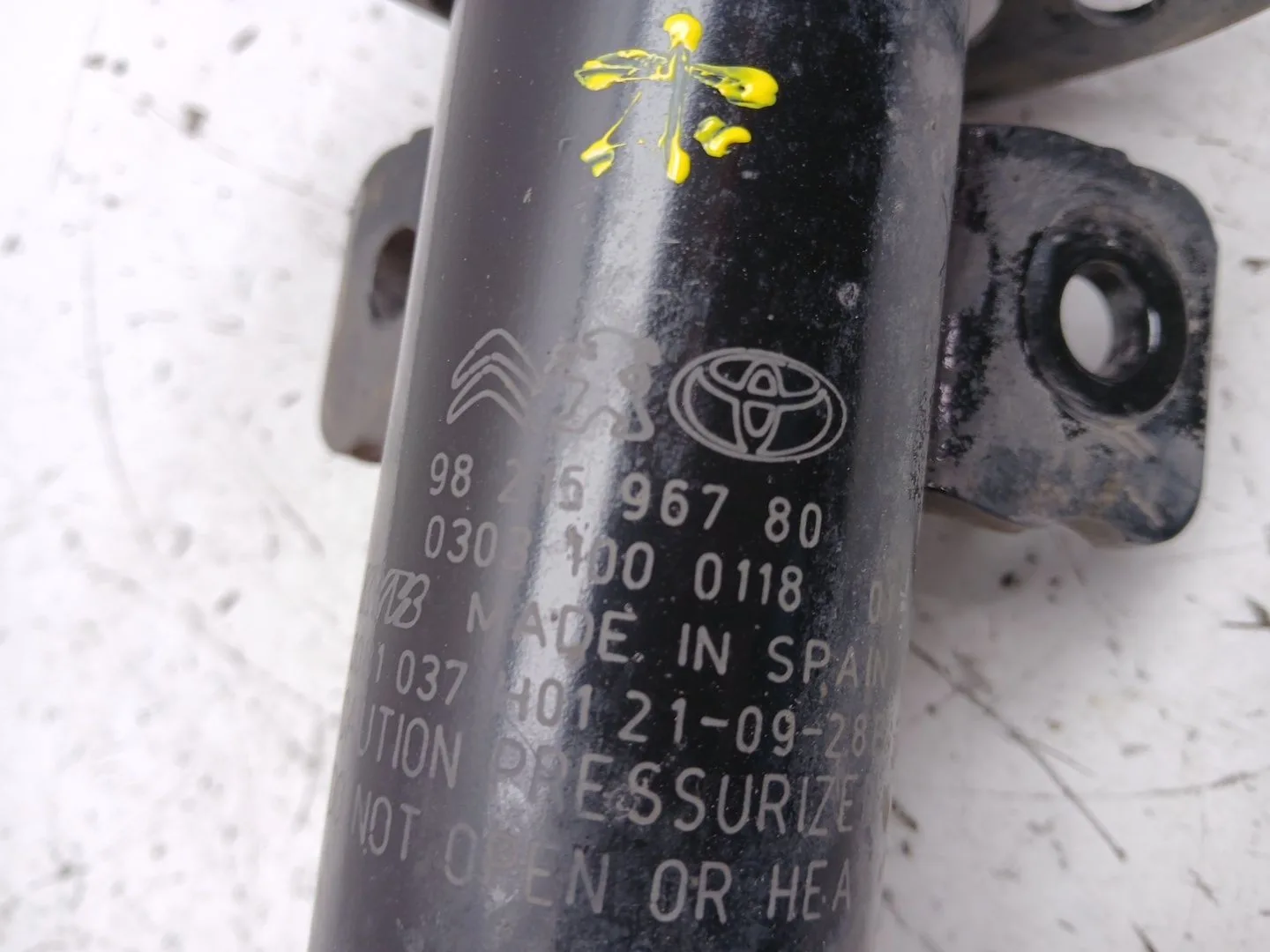 Amortiguador Delantero Izquierdo para Peugeot Expert Furgoneta (V_)