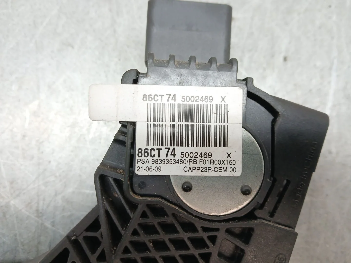 Pedal Acelerador para Peugeot Expert Furgoneta (V_)