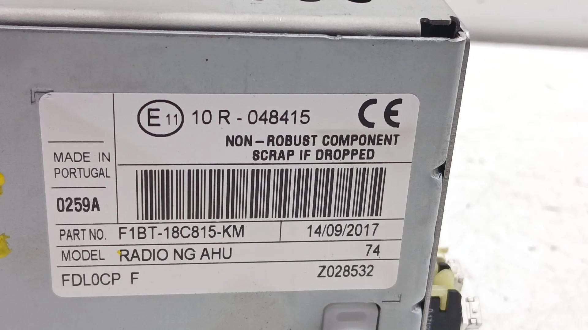 Sistema Audio / Radio Cd para Ford Focus Iii