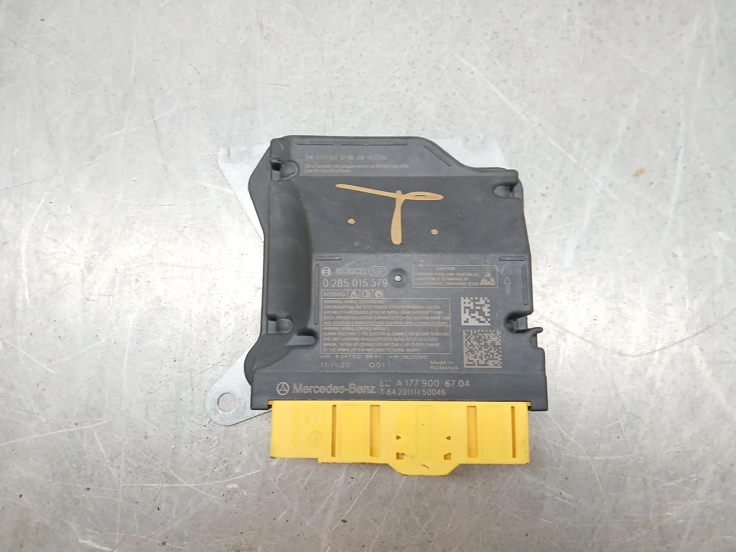 Centralita Airbag para Mercedes-Benz Gla (H247)