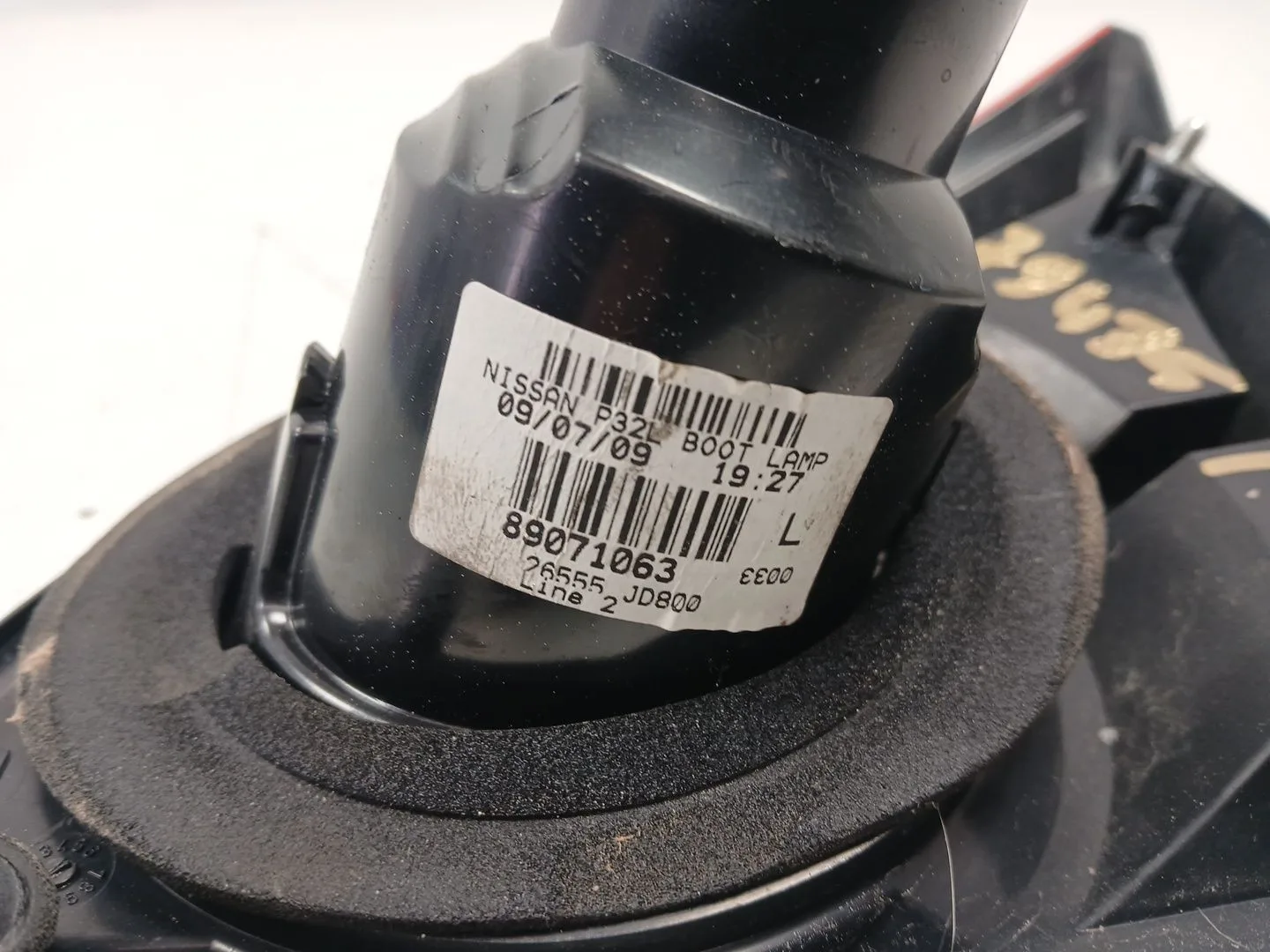 Piloto Trasero Derecho Interior para Nissan Qashqai I (J10, Nj10)