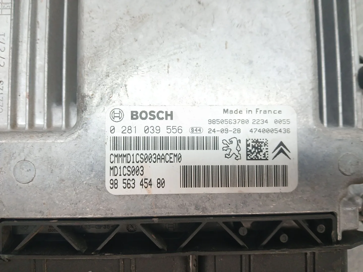Centralita Motor Uce para Toyota Proace Furgoneta (Mdz_)