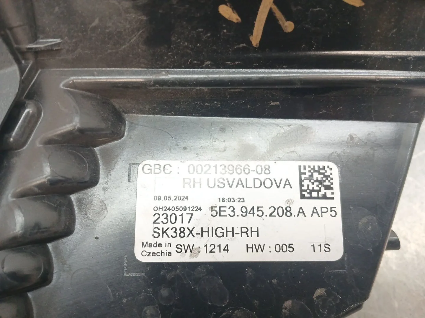 Piloto Trasero Derecho para Skoda Octavia Iv (Nx3, Nn3, Pv3)