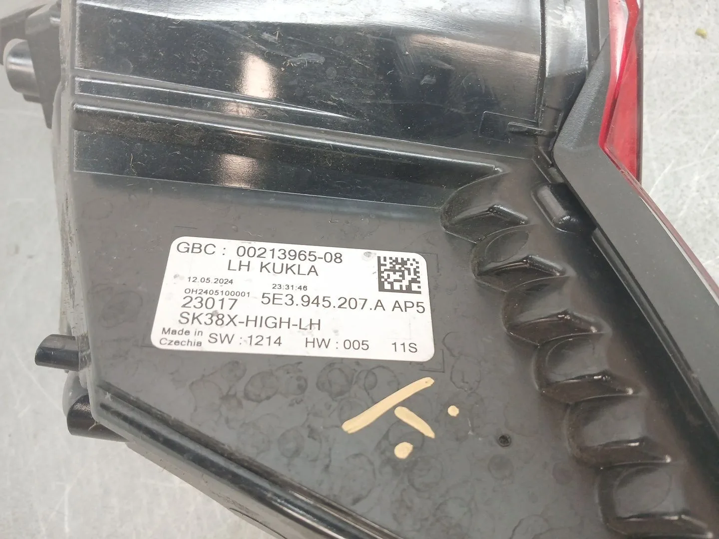 Piloto Trasero Izquierdo para Skoda Octavia Iv (Nx3, Nn3, Pv3)