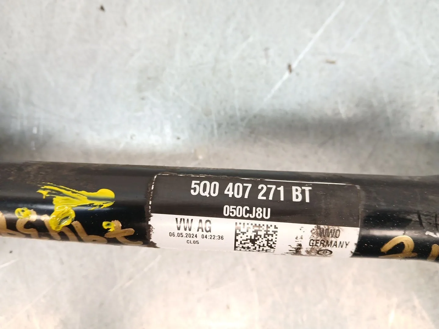 Transmision Delantera Izquierda para Skoda Octavia Iv (Nx3, Nn3, Pv3)