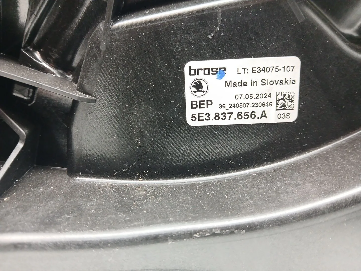 Elevalunas Delantero Derecho para Skoda Octavia Iv (Nx3, Nn3, Pv3)