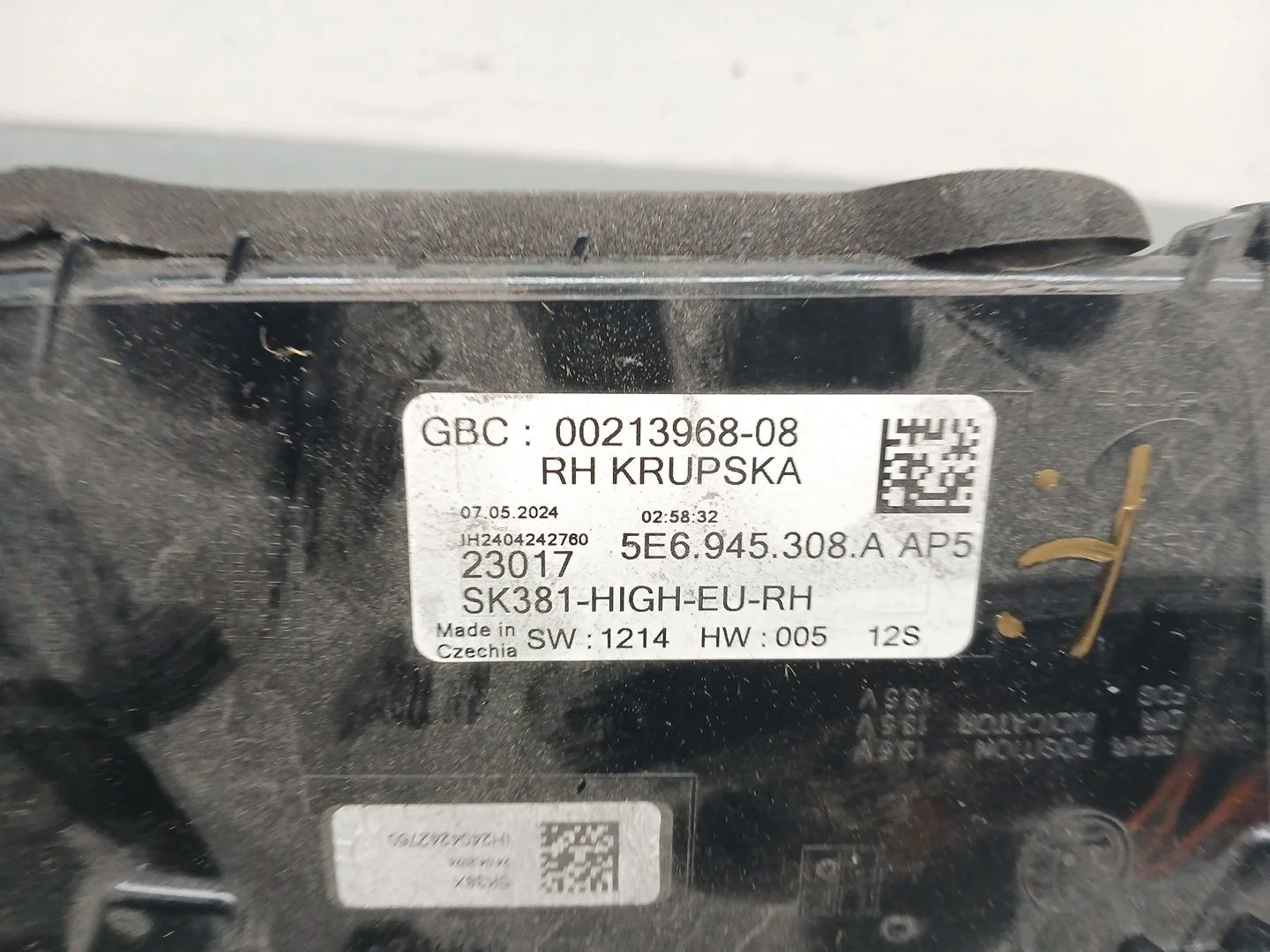 Piloto Trasero Derecho Interior para Skoda Octavia Iv (Nx3, Nn3, Pv3)