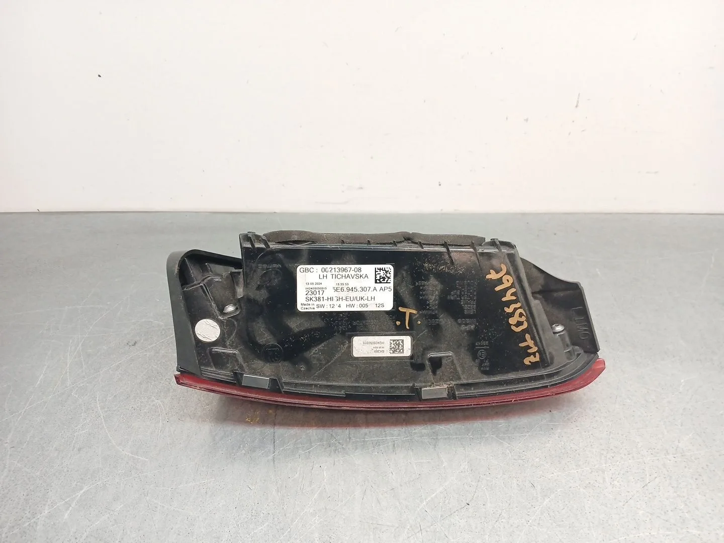 Piloto Trasero Izquierdo Interior para Skoda Octavia Iv (Nx3, Nn3, Pv3)