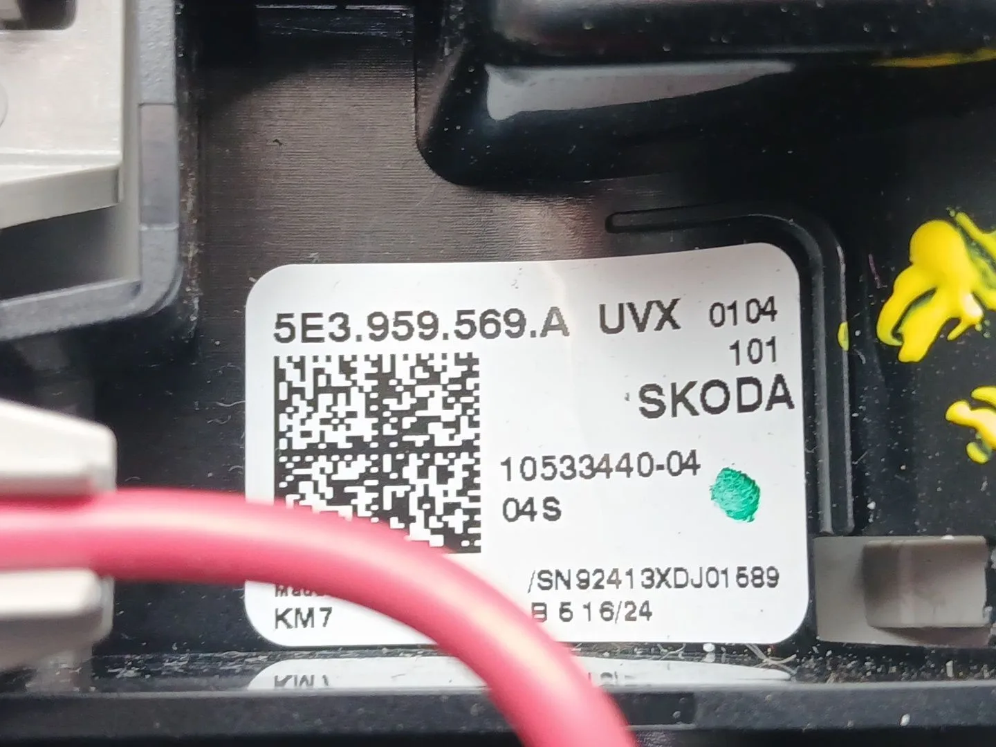 Luz Interior Delantera Central para Skoda Octavia Iv (Nx3, Nn3, Pv3)