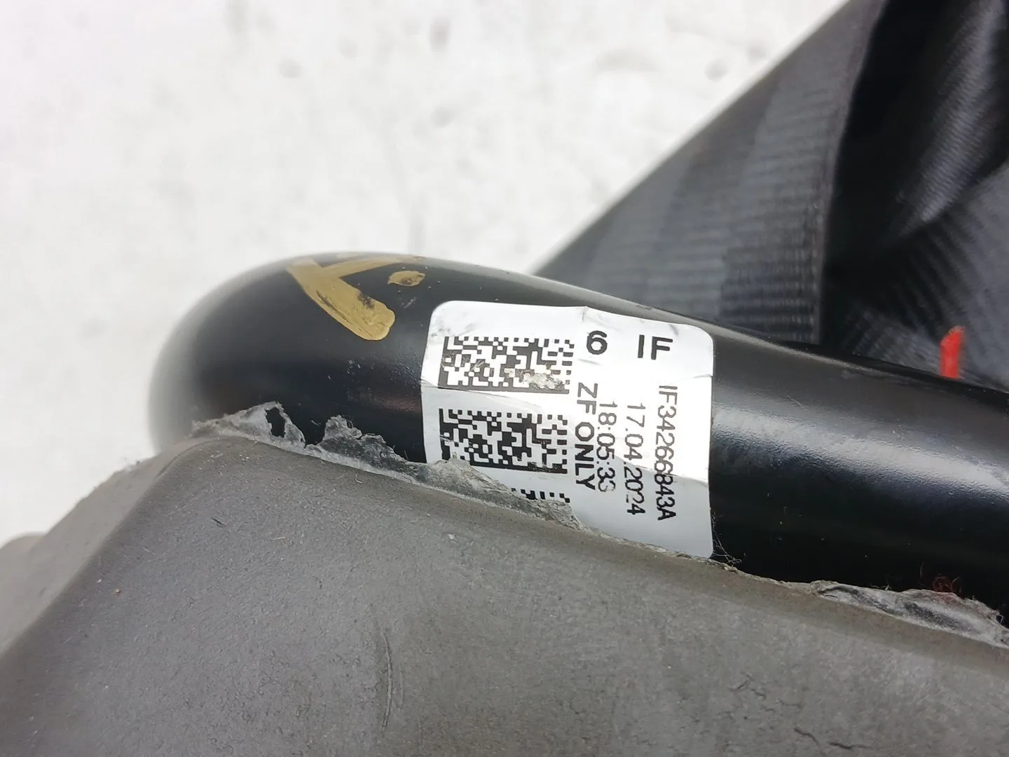 Cinturon Seguridad Trasero Derecho para Skoda Octavia Iv (Nx3, Nn3, Pv3)