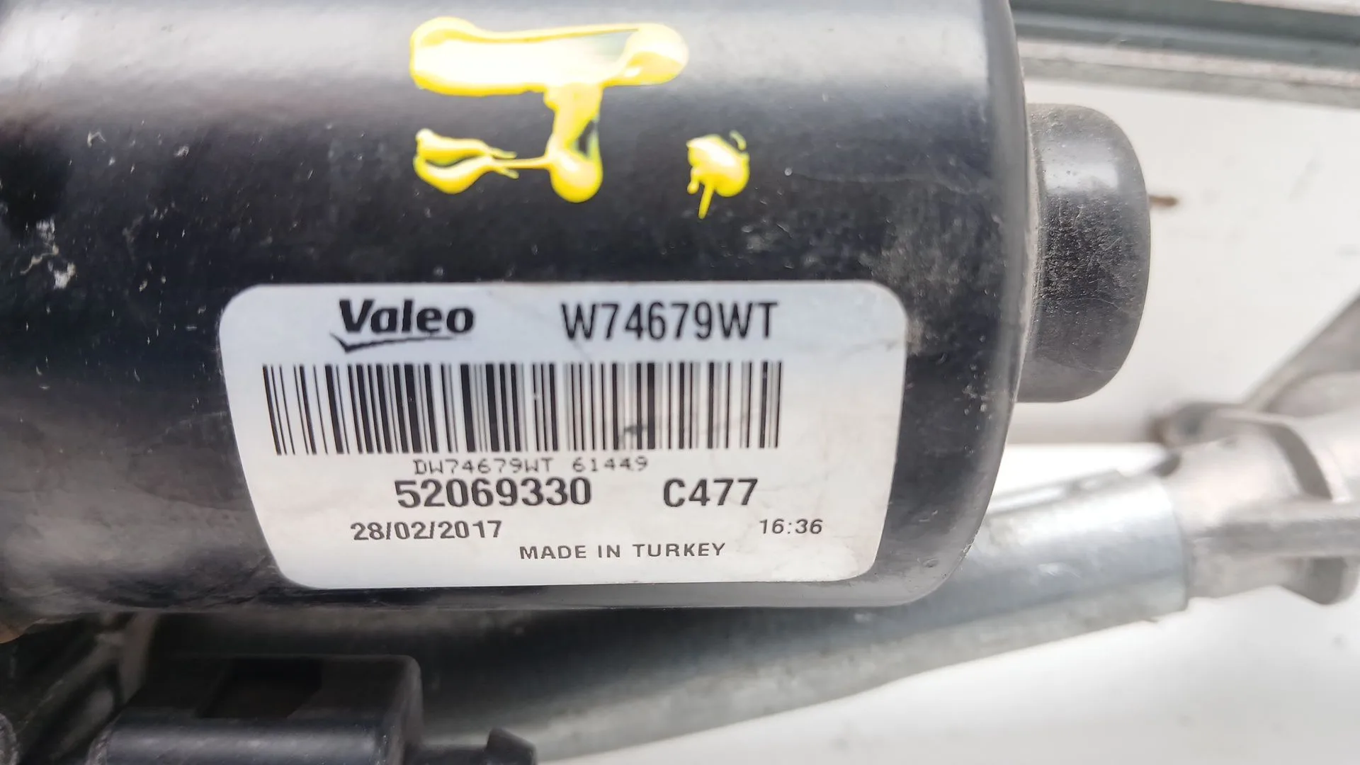 Motor Limpia Delantero para Fiat Tipo Station Wagon (356_, 357_)
