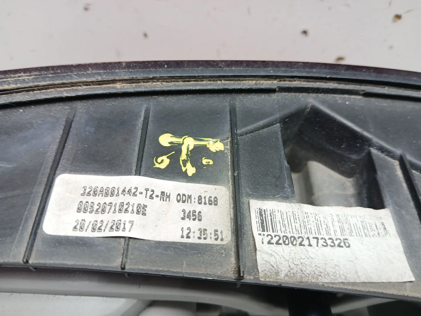 Piloto Trasero Derecho Interior para Fiat Tipo Station Wagon (356_, 357_)