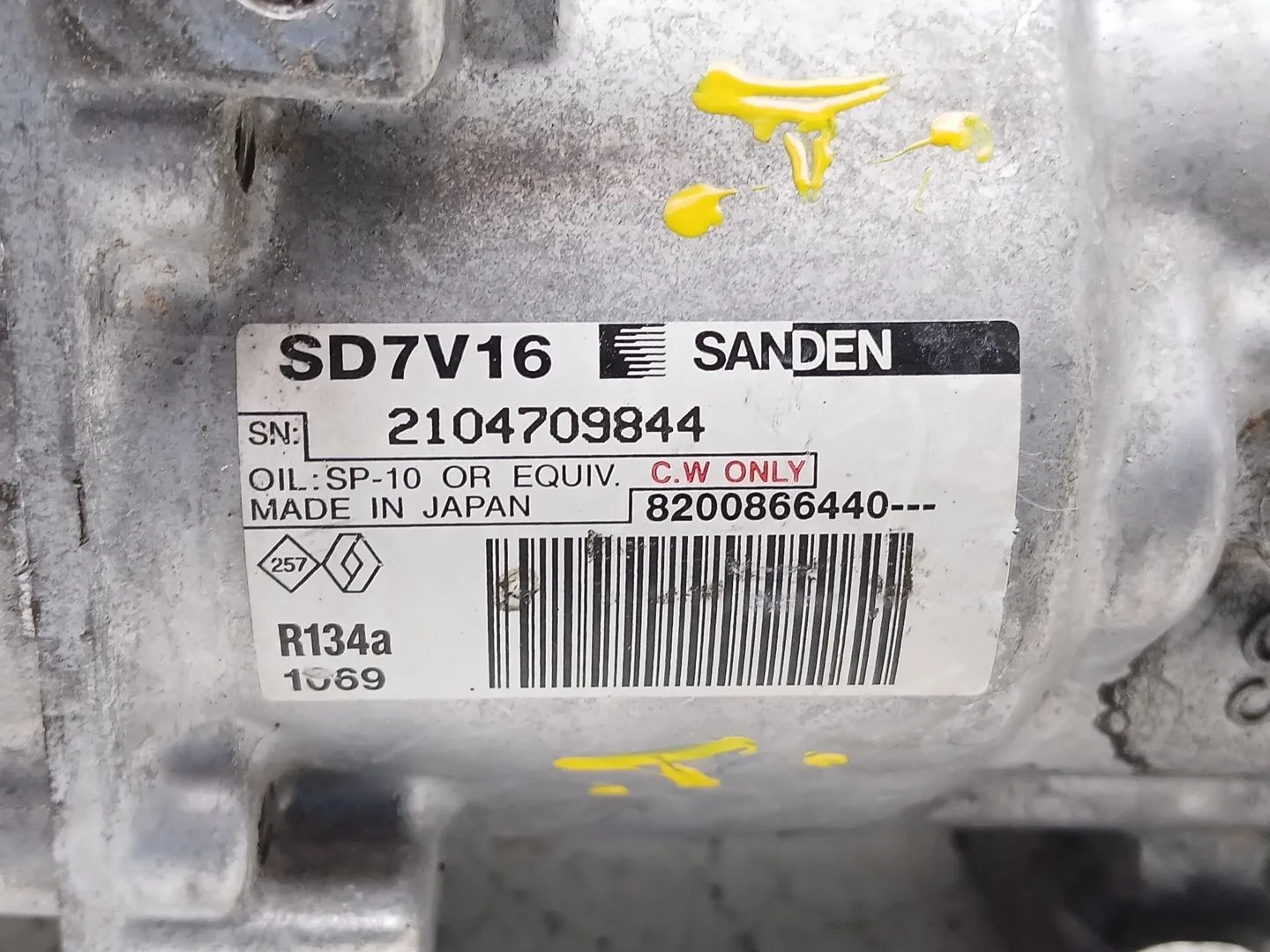 Compresor Aire Acondicionado para Dacia Sandero (Bs_)