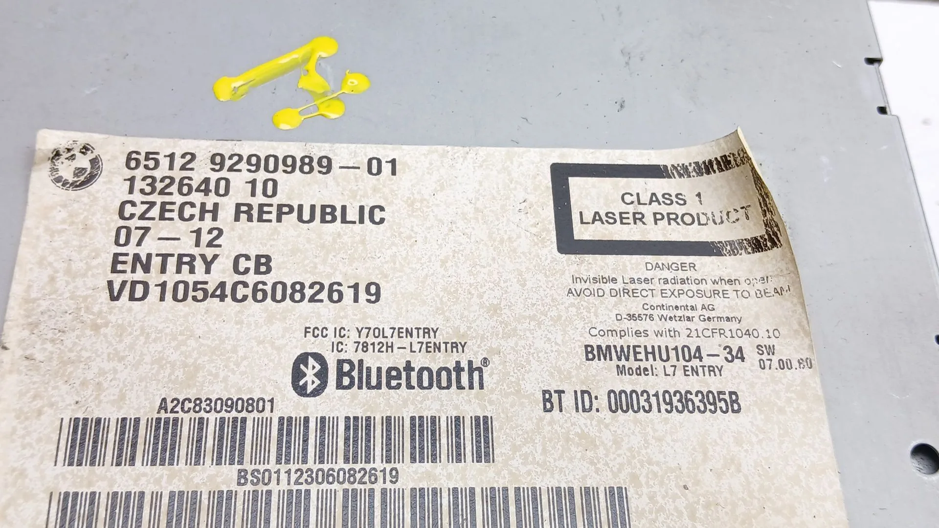 Sistema Audio / Radio Cd para Bmw 3 (F30, F80)