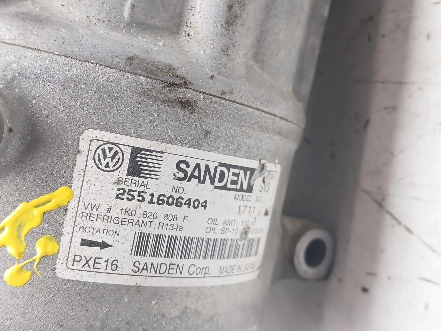 Compresor Aire Acondicionado para Skoda Yeti (5L)