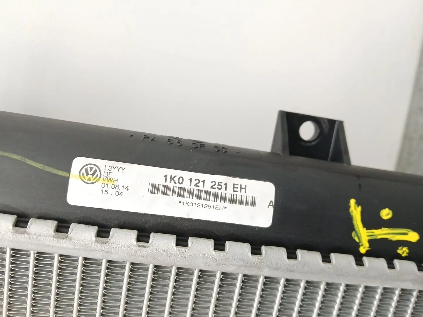 Radiador Agua para Skoda Yeti (5L)