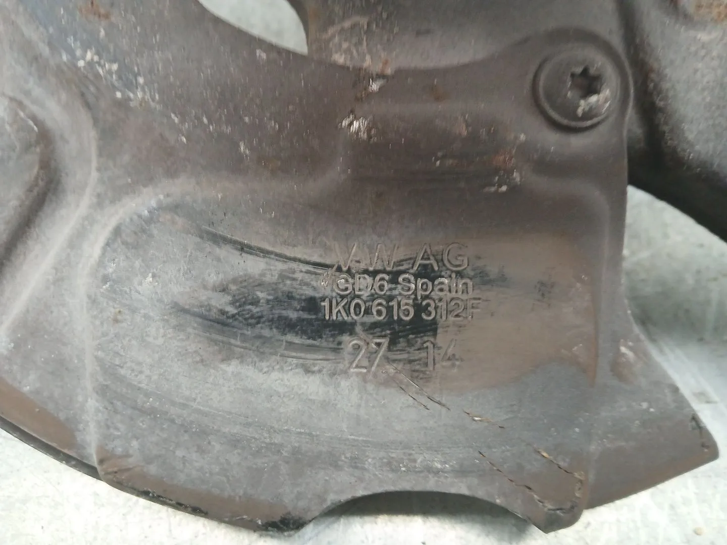 Mangueta Delantera Derecha para Skoda Yeti (5L)