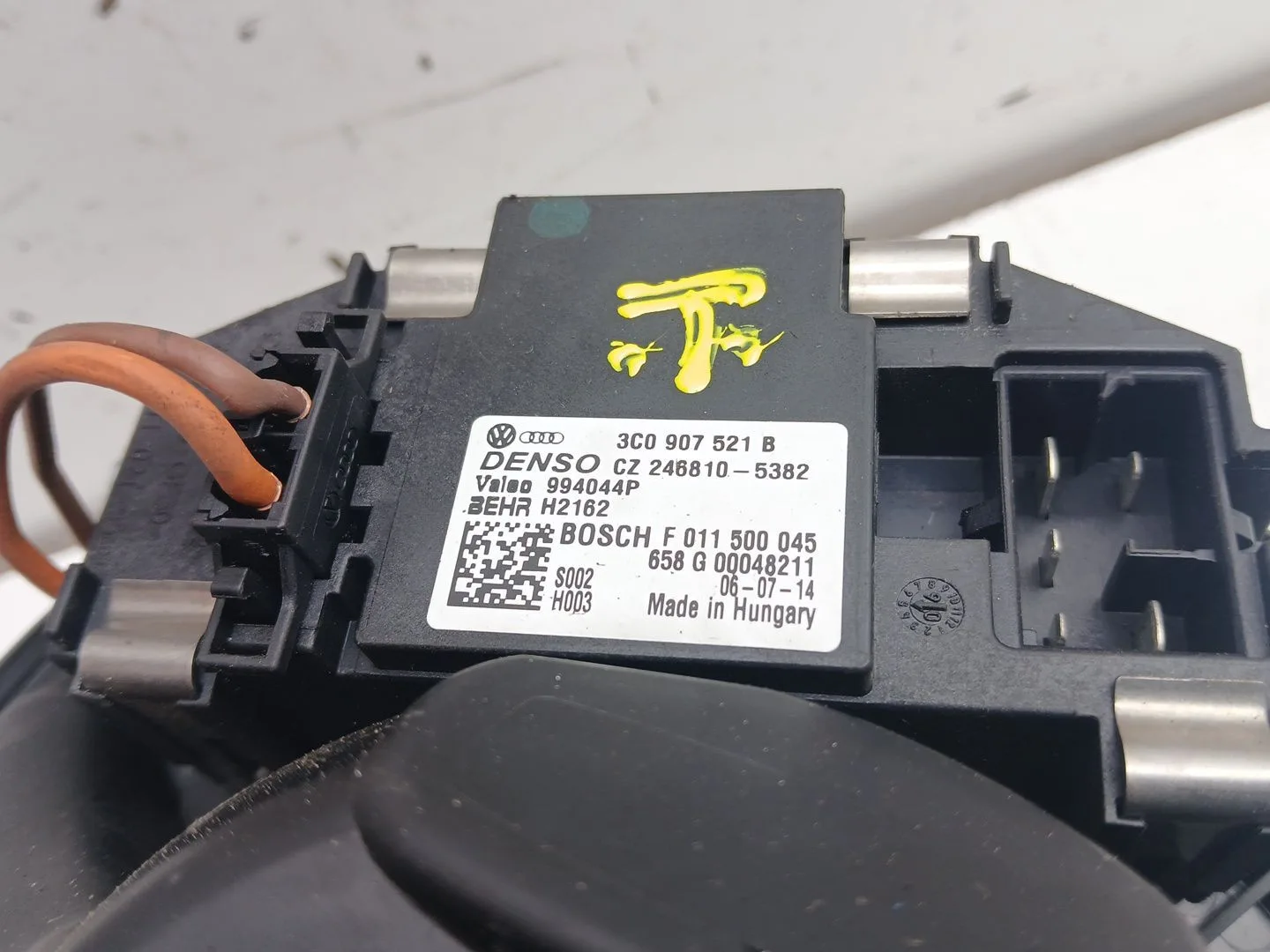 Motor Calefaccion para Seat Altea (5P1)