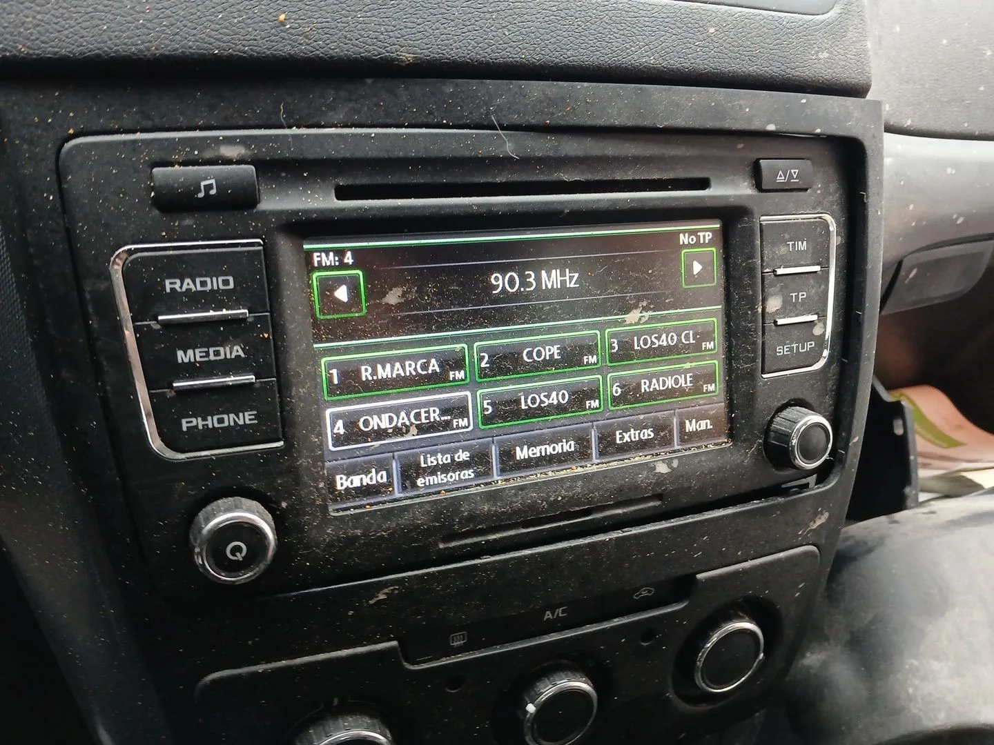 Pantalla Multifuncion para Skoda Yeti (5L)