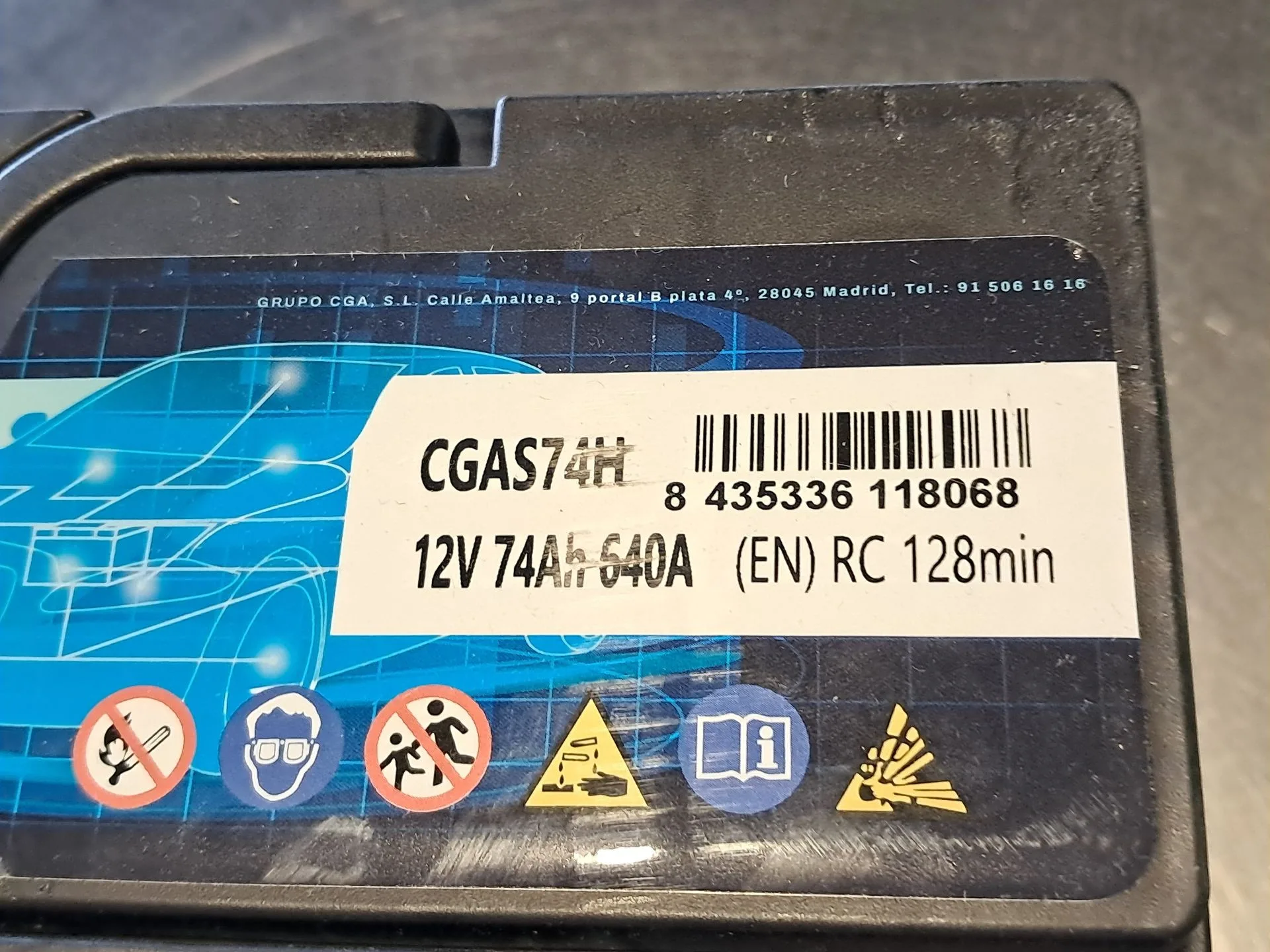 Bateria para Peugeot 3008