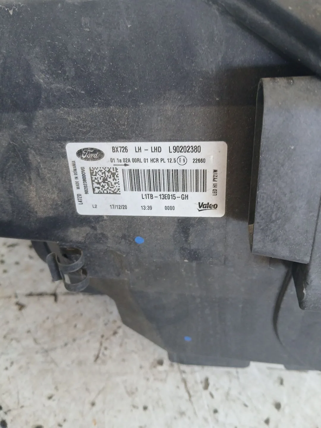 Faro Izquierdo para Ford Puma (J2K, Cf7)