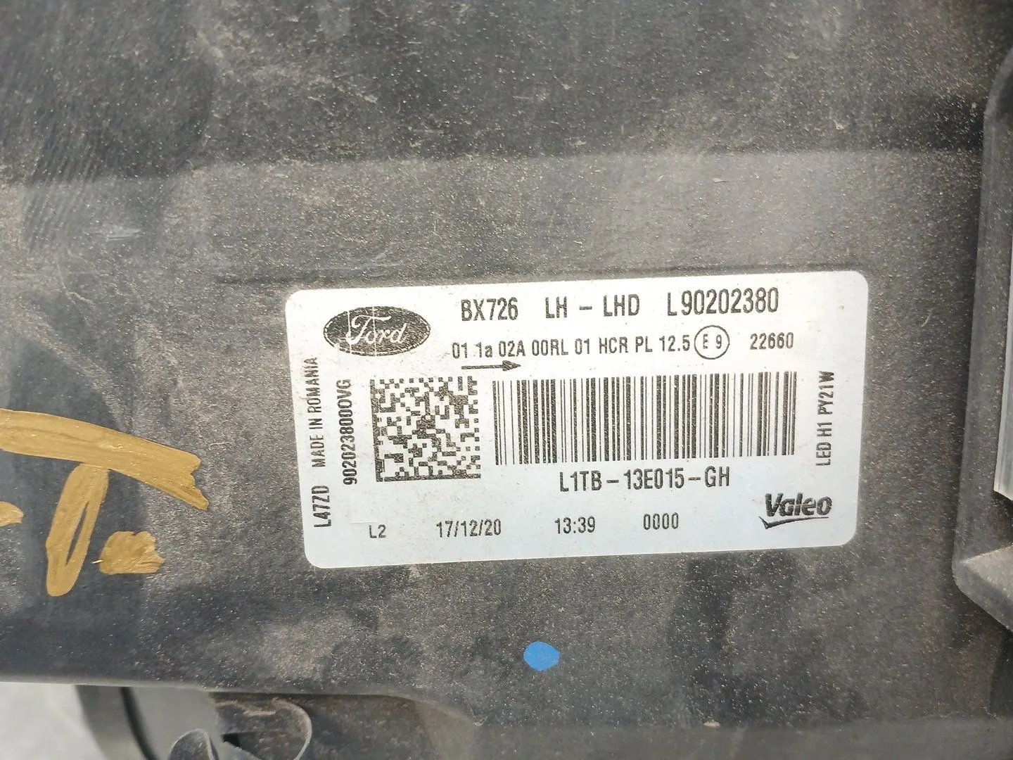 Faro Izquierdo para Ford Puma (J2K, Cf7)