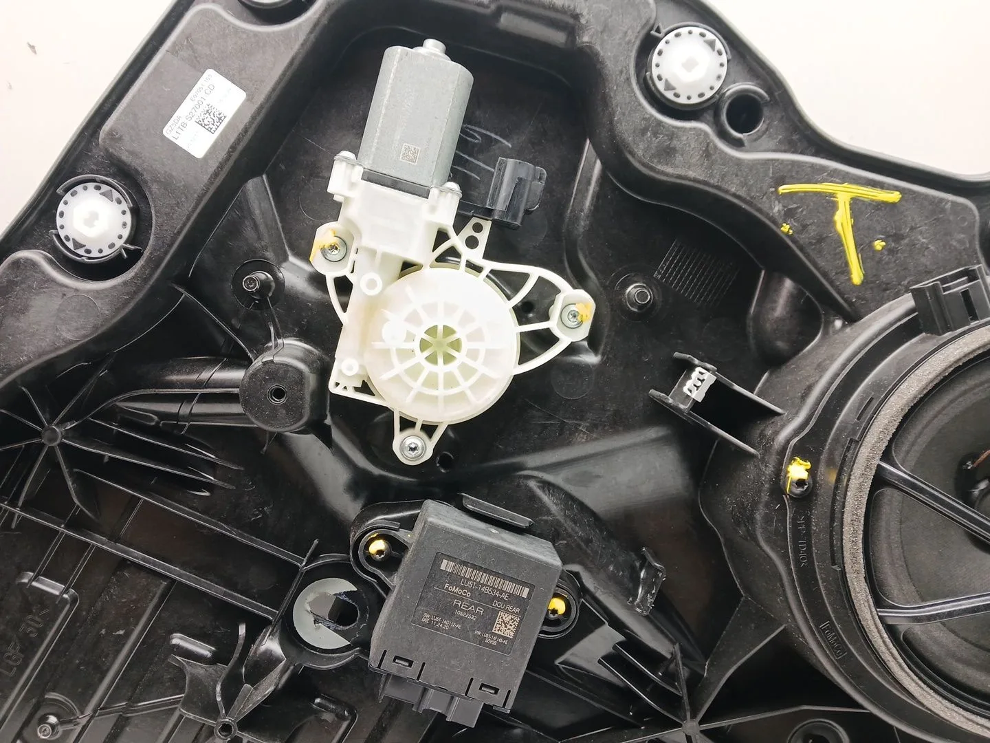 Elevalunas Trasero Izquierdo para Ford Puma (J2K, Cf7)
