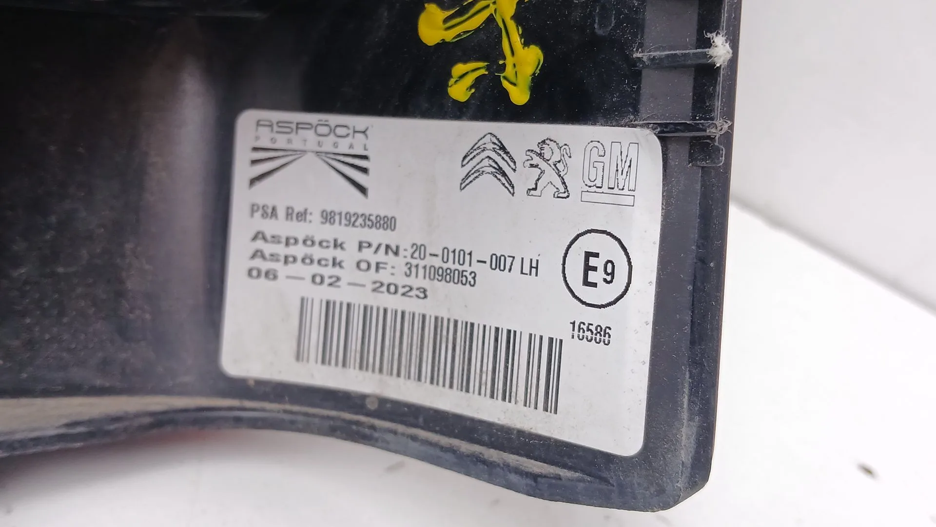 Piloto Trasero Izquierdo para Opel Combo E Tour / Life (K9)