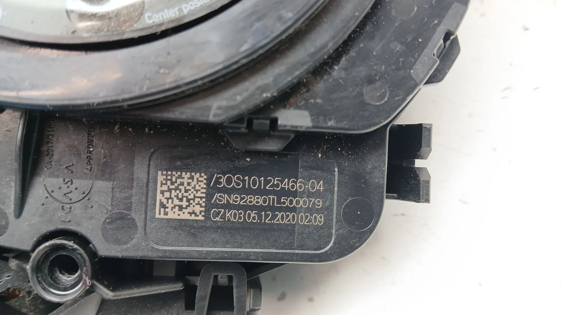 Anillo Airbag para Opel Combo E Tour / Life (K9)