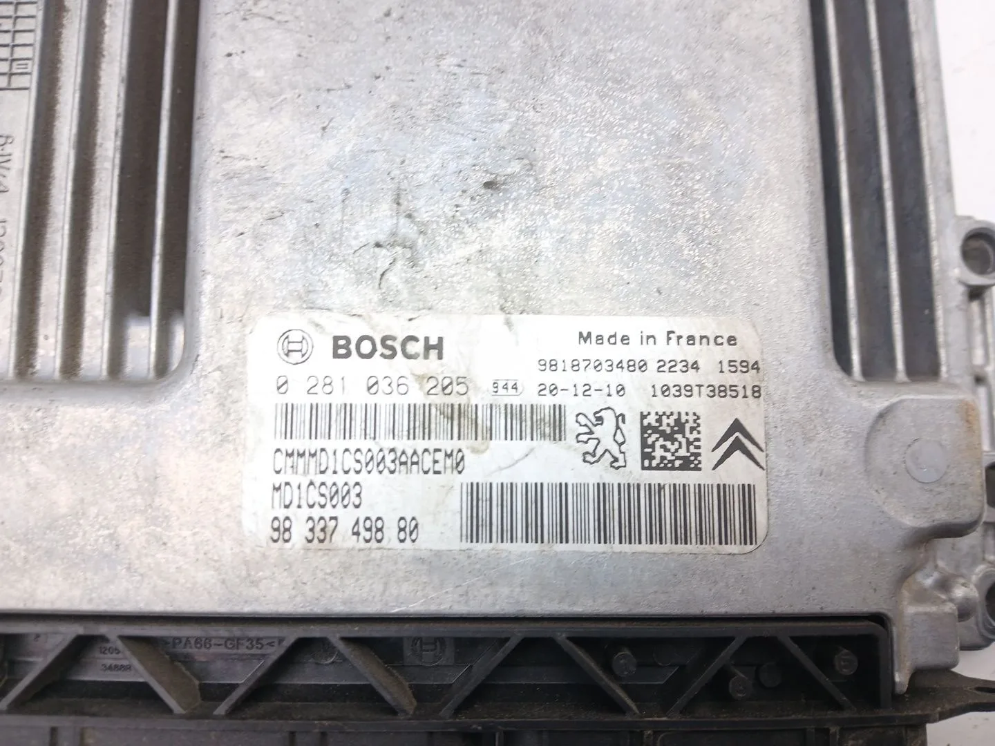 Centralita Motor Uce para Opel Combo E Tour / Life (K9)