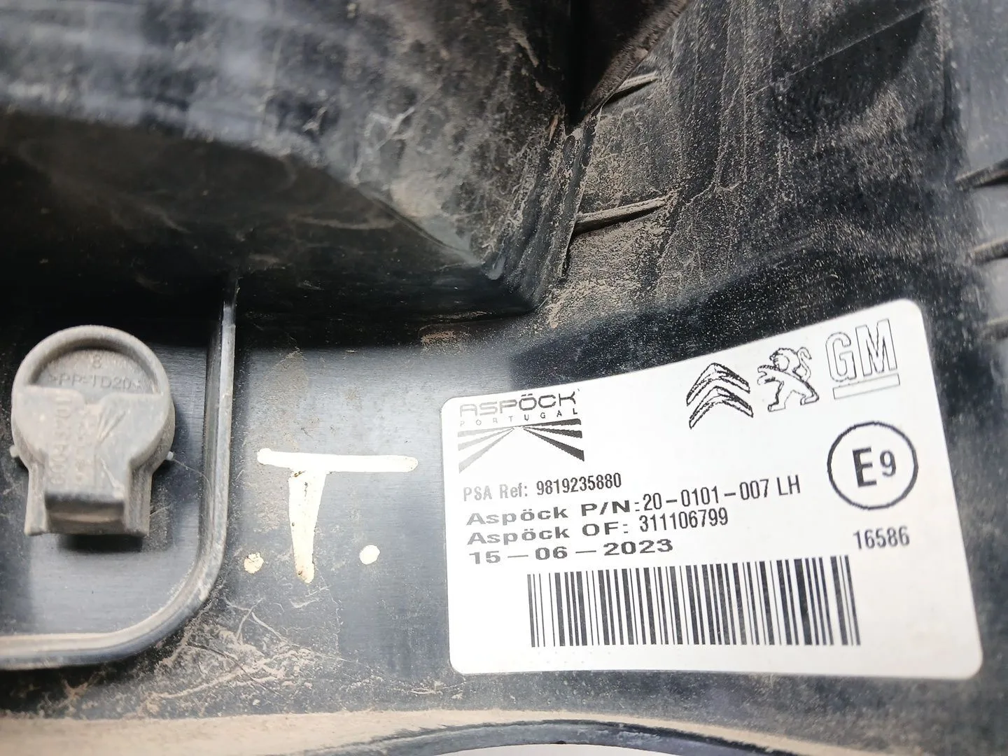Piloto Trasero Izquierdo para Opel Combo Furgoneta/Monovolumen (K9)