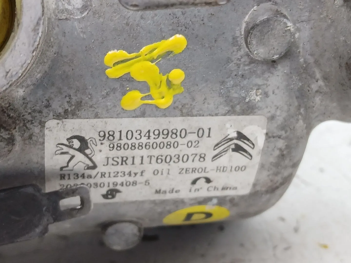 Compresor Aire Acondicionado para Opel Combo Furgoneta/Monovolumen (K9)