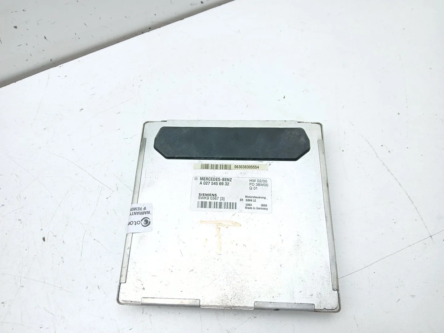 Centralita Motor Uce para Mercedes-Benz Clase Clk (W208) Coupe