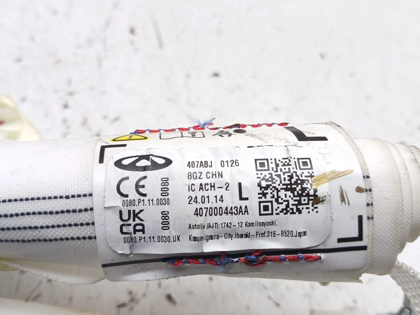 Airbag Cortina Delantero Izquierdo para Omoda 5