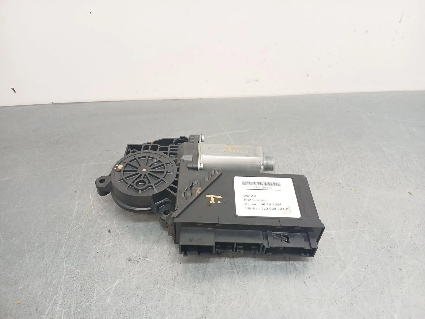Motor Elevalunas Delantero Izquierdo para Porsche Cayenne (9Pa)