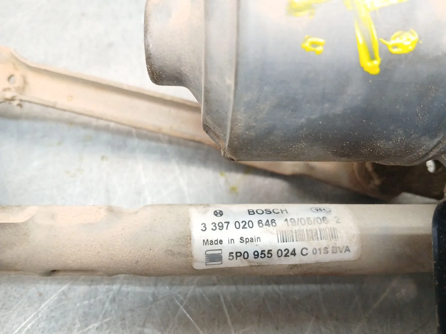 Motor Limpia Delantero para Seat Altea (5P1)