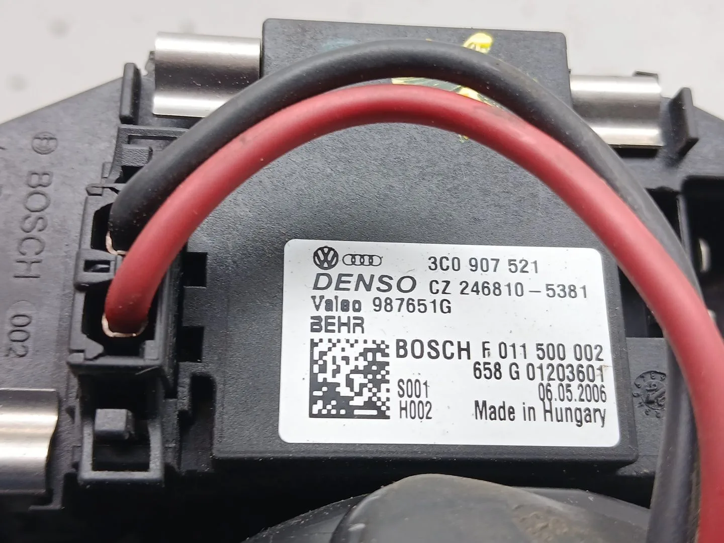 Ventilador Calefaccion para Seat Altea (5P1)