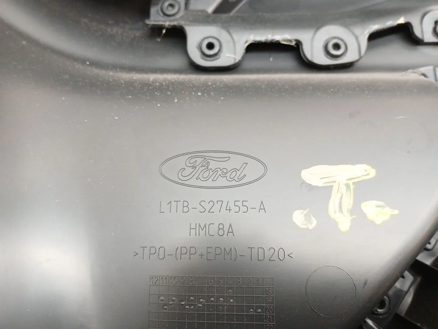 Guarnecido Puerta Trasera Izquierda para Ford Puma (J2K, Cf7)