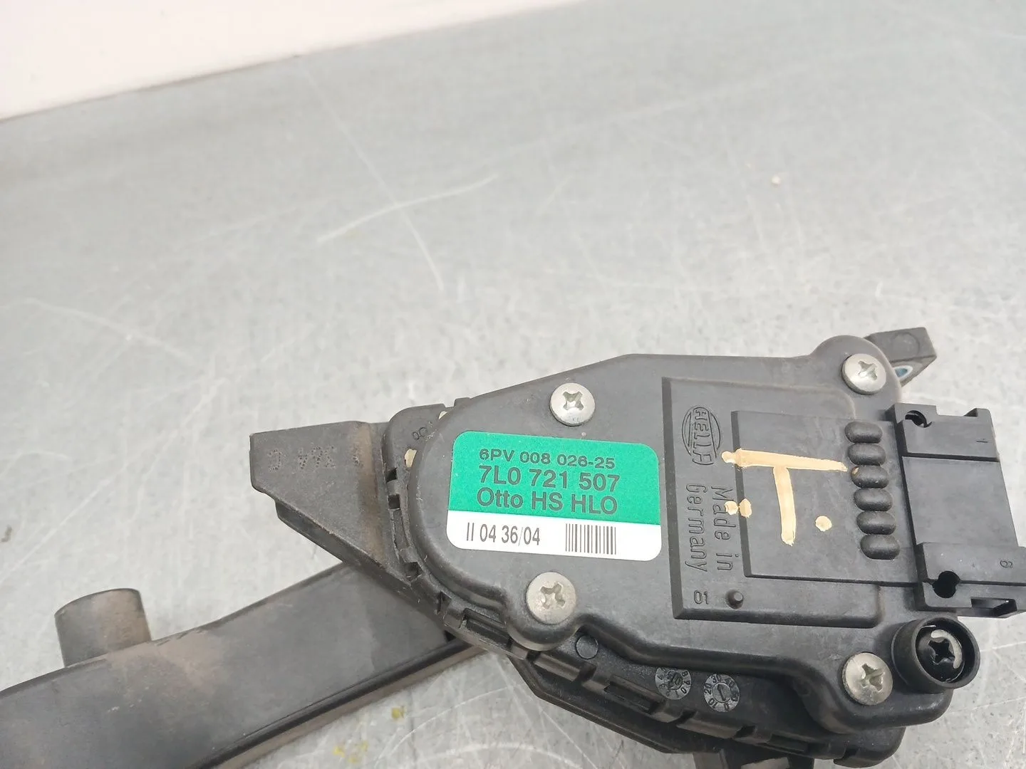 Potenciometro Pedal para Porsche Cayenne (9Pa)