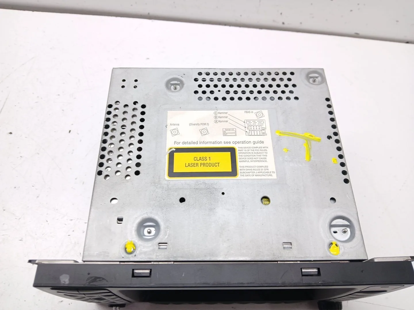 Sistema Audio / Radio Cd para Porsche Cayenne (9Pa)