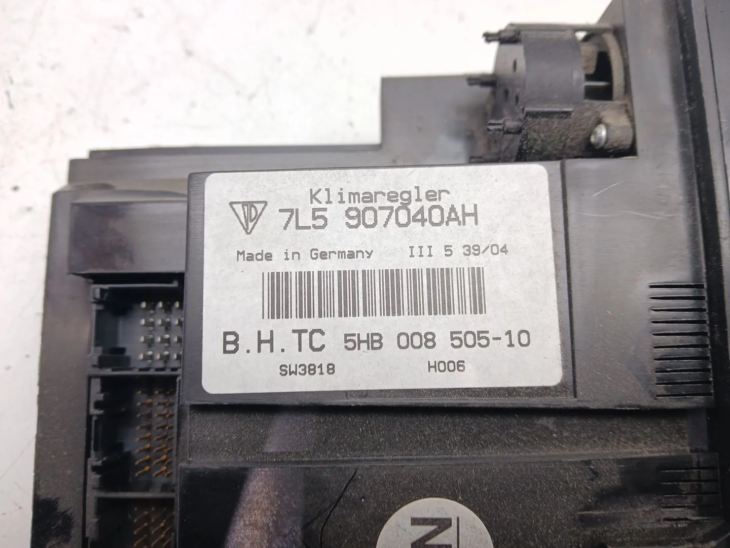 Mando Climatizador para Porsche Cayenne (9Pa)