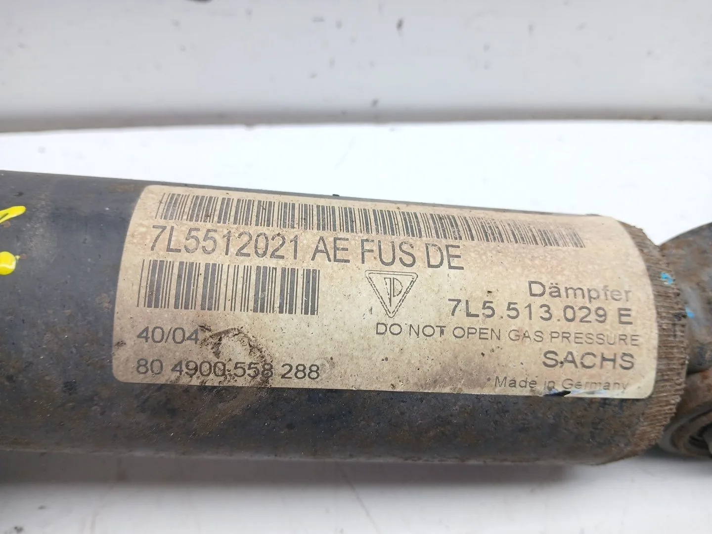 Amortiguador Trasero Derecho para Porsche Cayenne (9Pa)