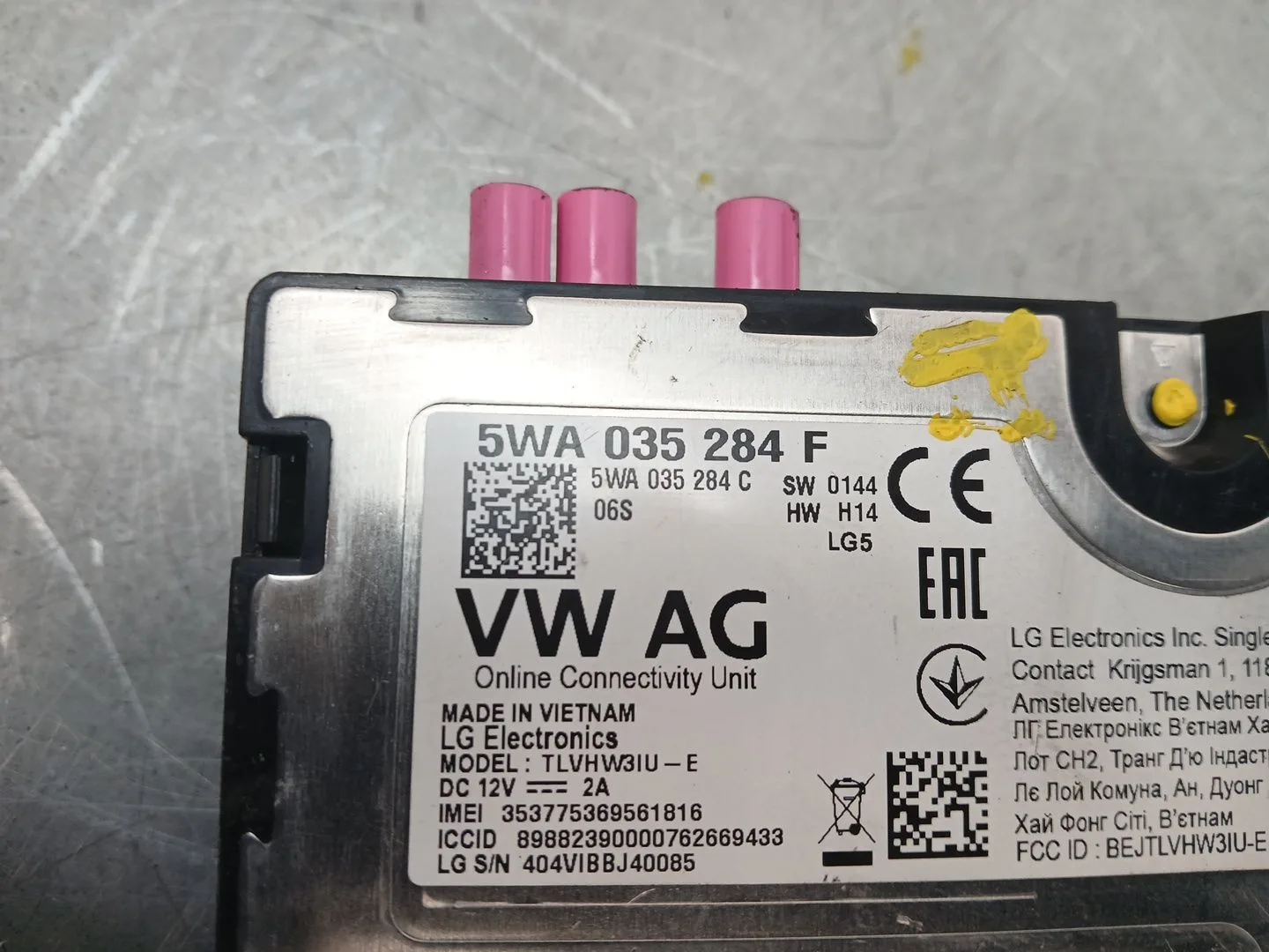 Modulo Electronico para Skoda Octavia Iv (Nx3, Nn3, Pv3)