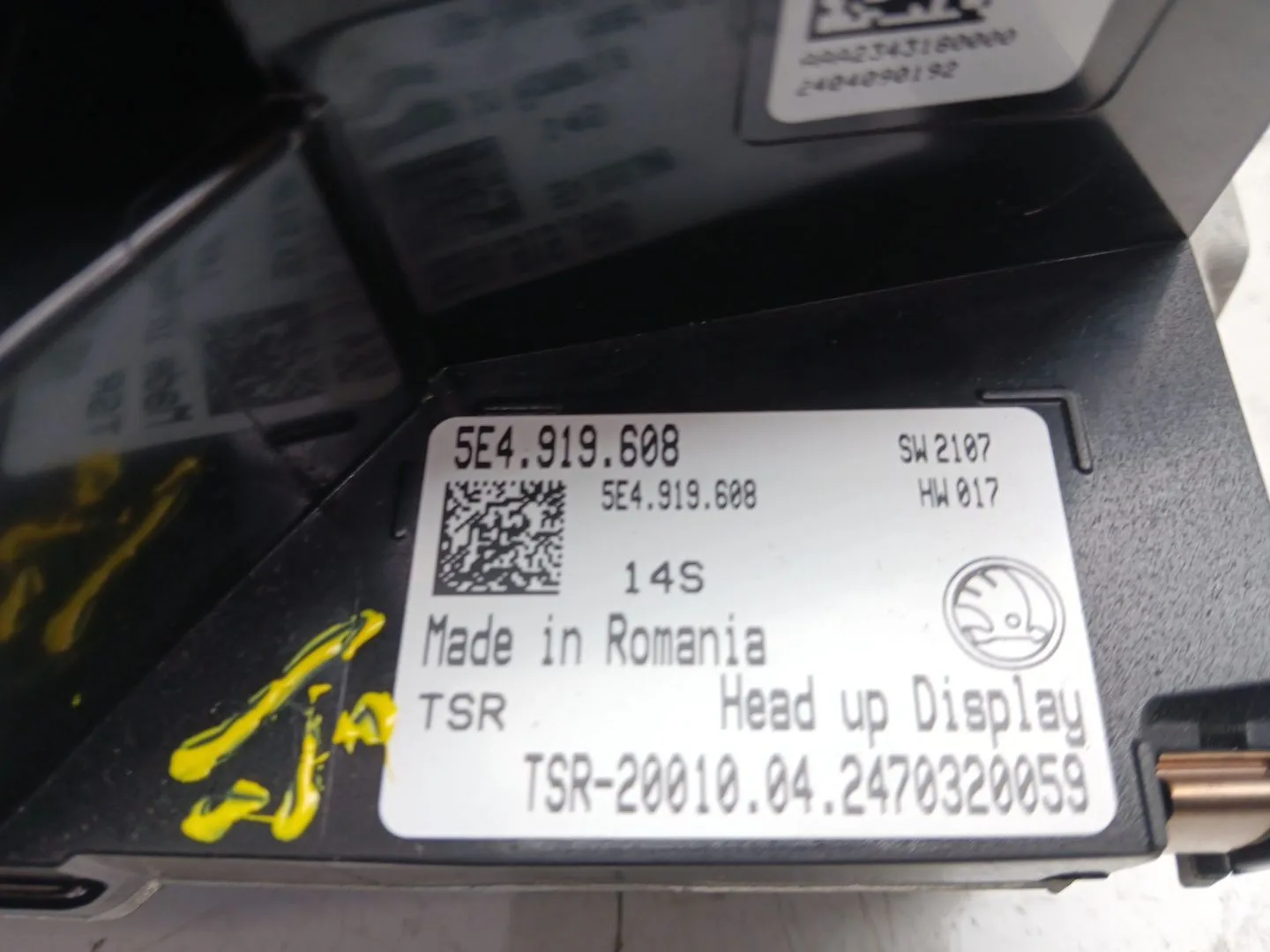 Pantalla Multifuncion para Skoda Octavia Iv (Nx3, Nn3, Pv3)