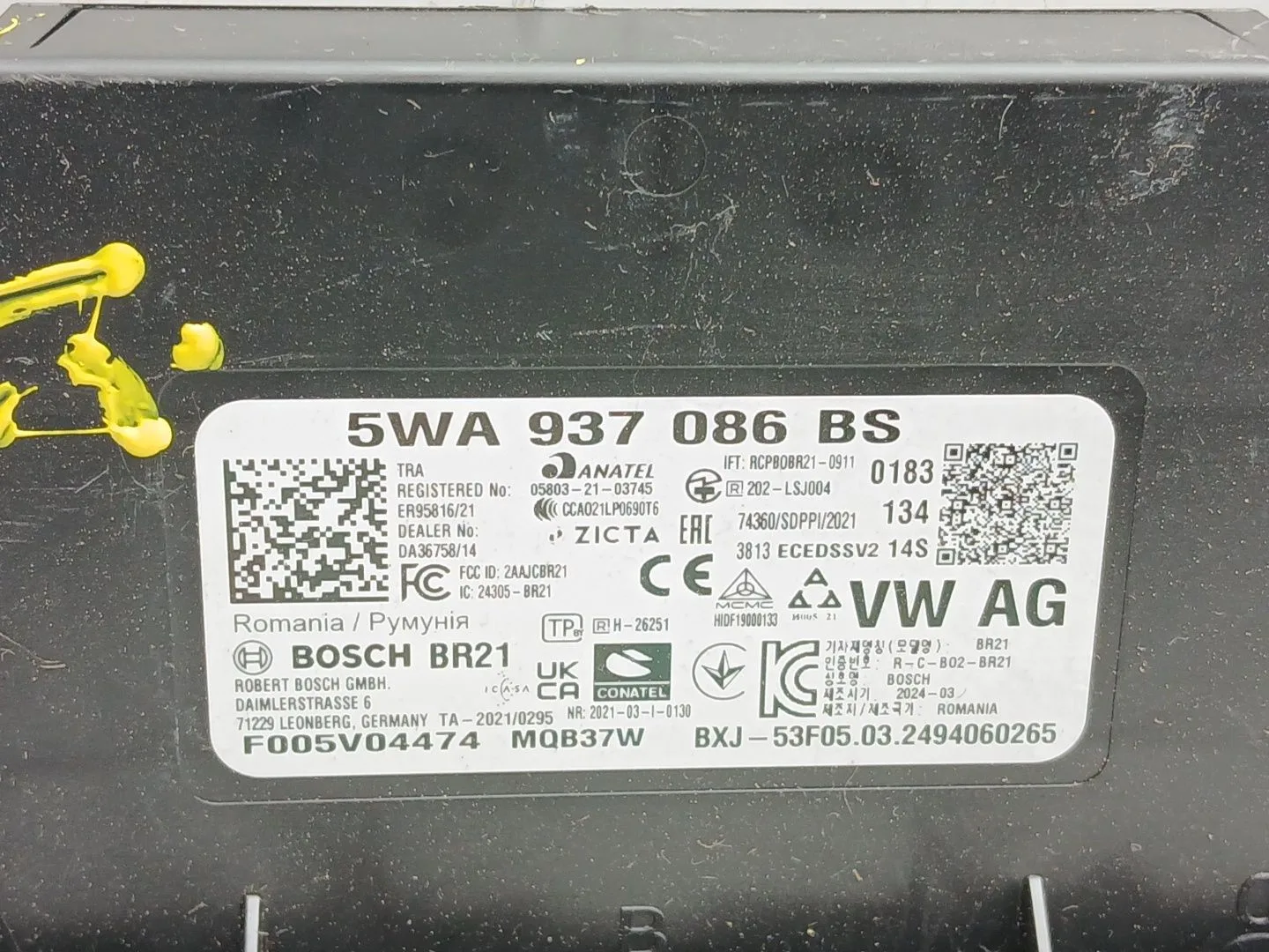 Modulo Electronico para Skoda Octavia Iv (Nx3, Nn3, Pv3)